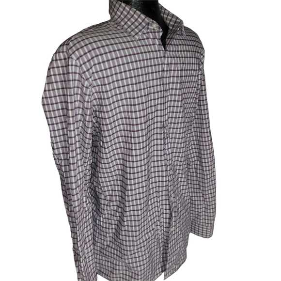 Hugo Boss Mens Checkered Shirt - Picture 2 of 4